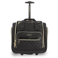 Black Under The Seat Rolling Tote Bag Y16888