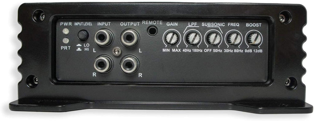 Single 12 Sub Box Bundle with Amp & Install Kit L6693