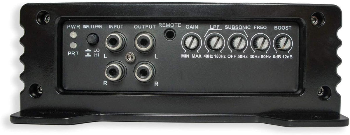 Single 12 Sub Box Bundle with Amp & Install Kit L6693