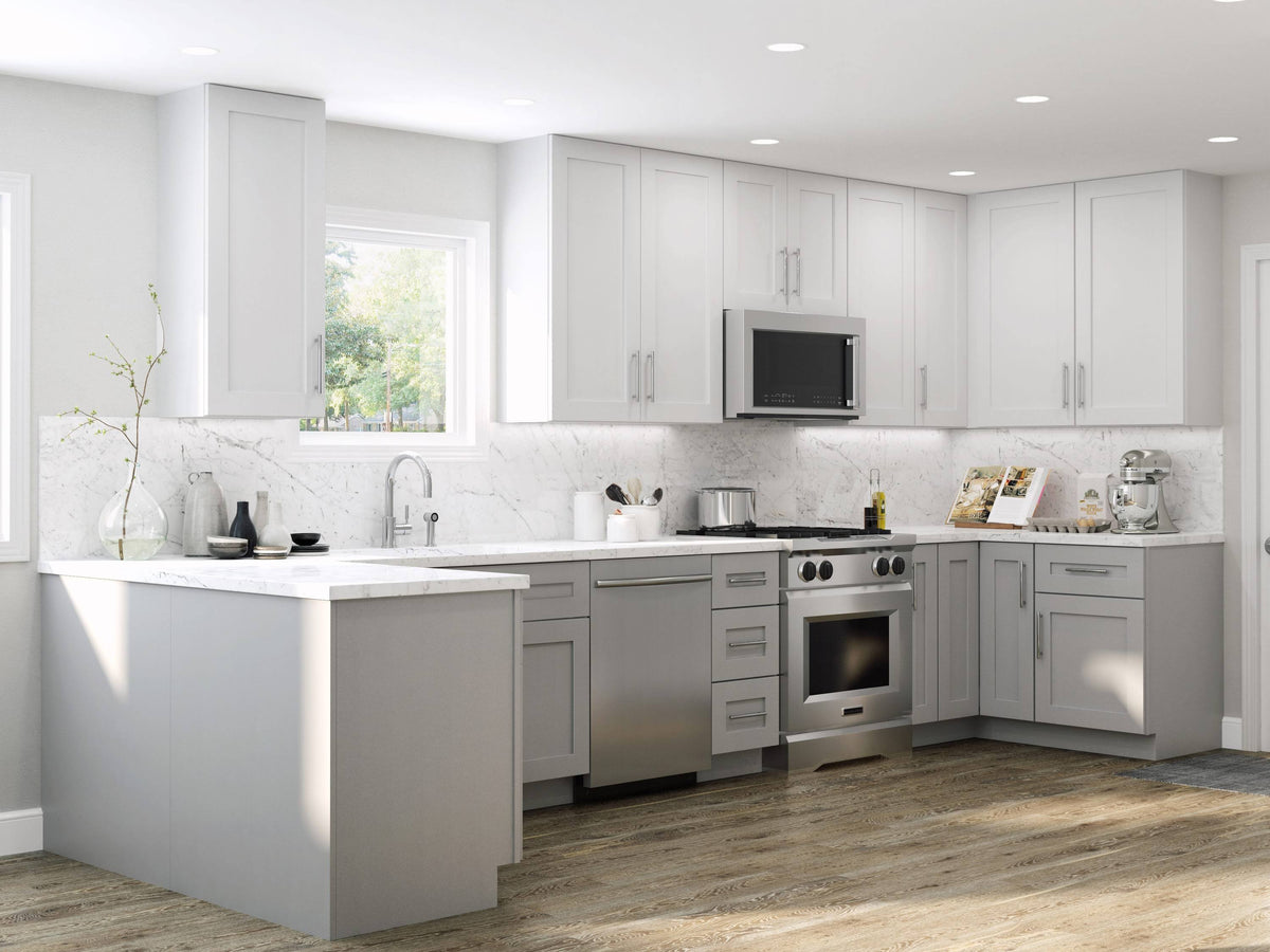 Gray Vinyl Wall Cabinet D981592