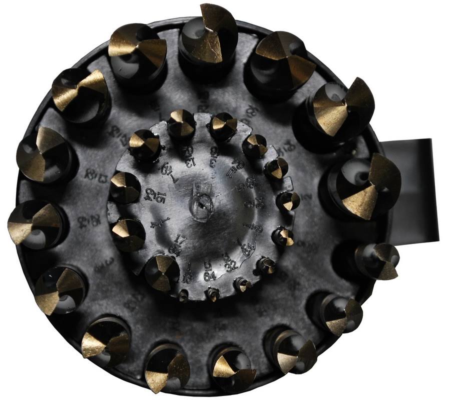 HSS Black & Gold Jobber Drill Bit Set, 29 Pieces S314756