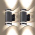 4 Pack LED Outdoor Wall Light Aluminum Waterproof 3000k 5W V596990