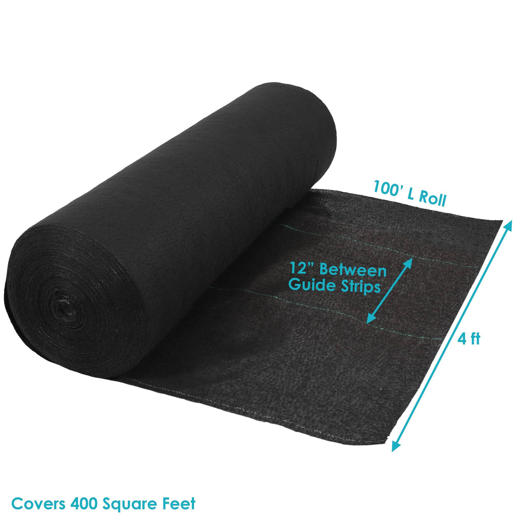 UV Resistant Polypropylene Landscape Fabric 3-Foot x 250-Foot K700