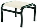 Cast Aluminum Patio Ottoman X6327