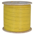 Cat6a UTP 23AWG Solid Bare Copper 1000ft Yellow Ethernet Cable Q160579