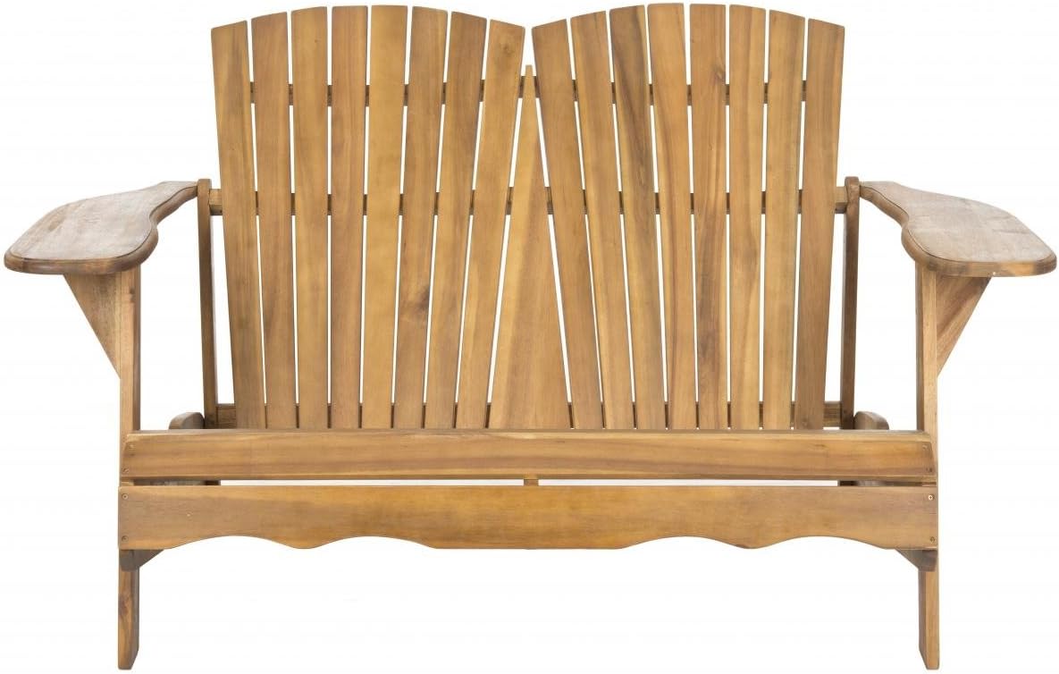 Natural Acacia Wood Bench F467