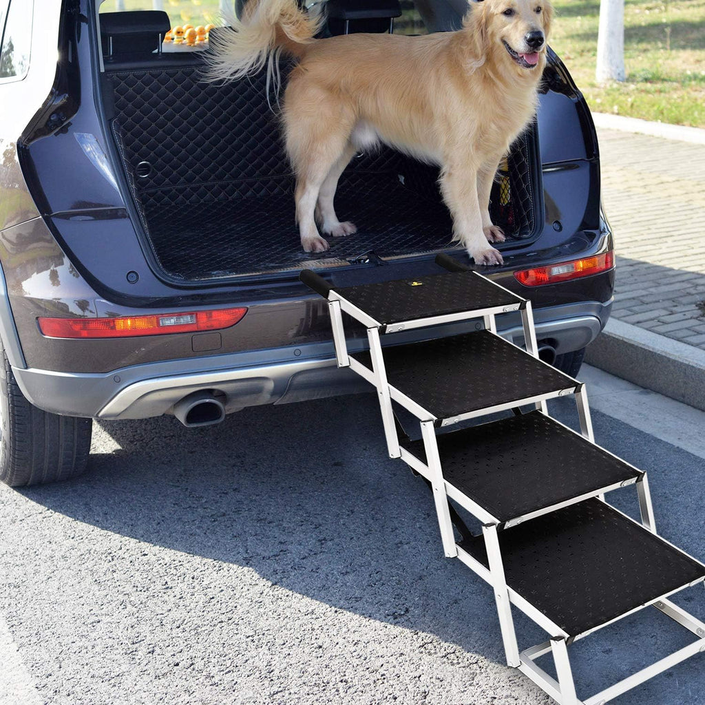 Folding 6 Steps Pet Dog Car Stairs E95152