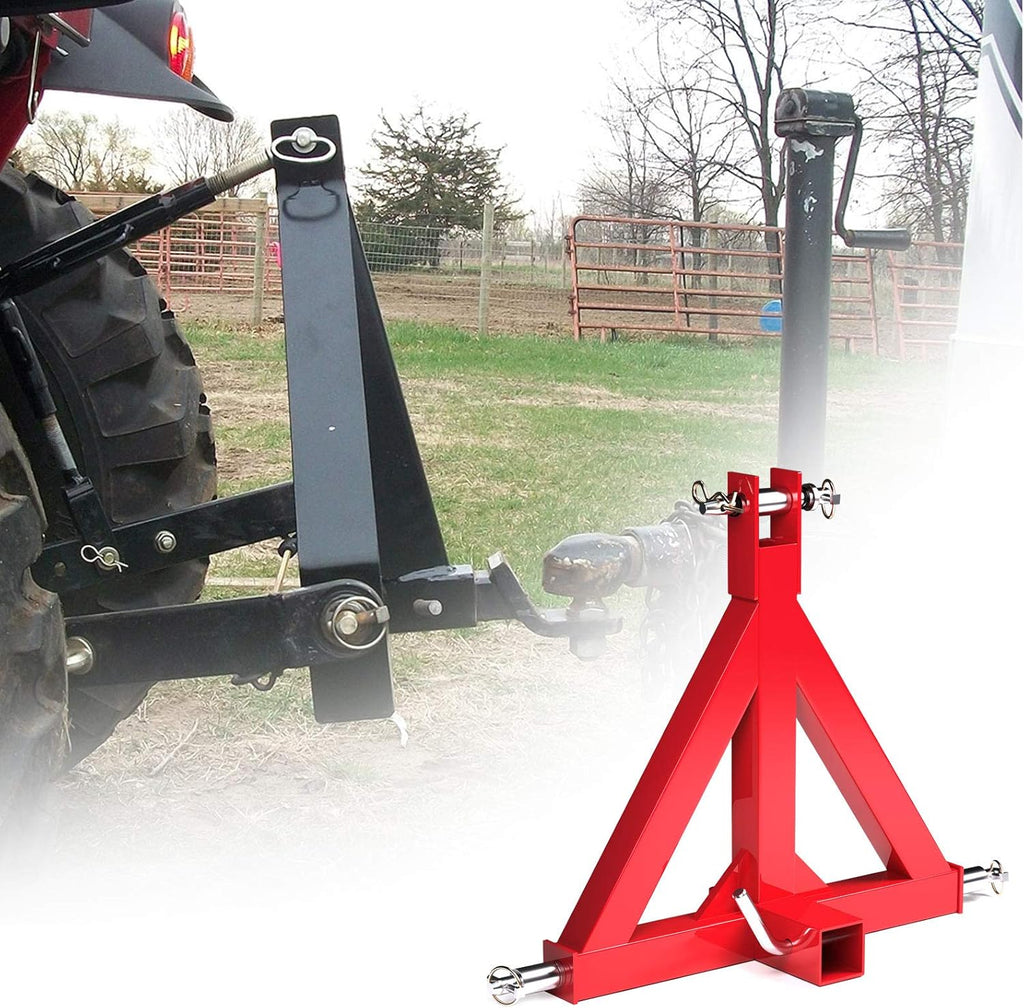 3 Point 2 Hitch Receiver Adapter Drawbar Trailer Adapter T2733