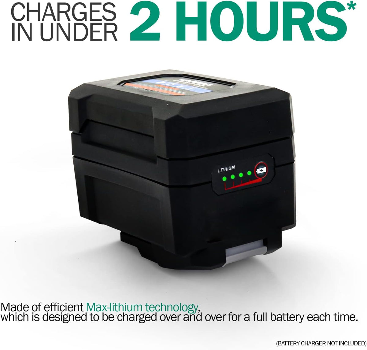 48V DC 4Ah Lithium Ion Rechargeable Battery H4426