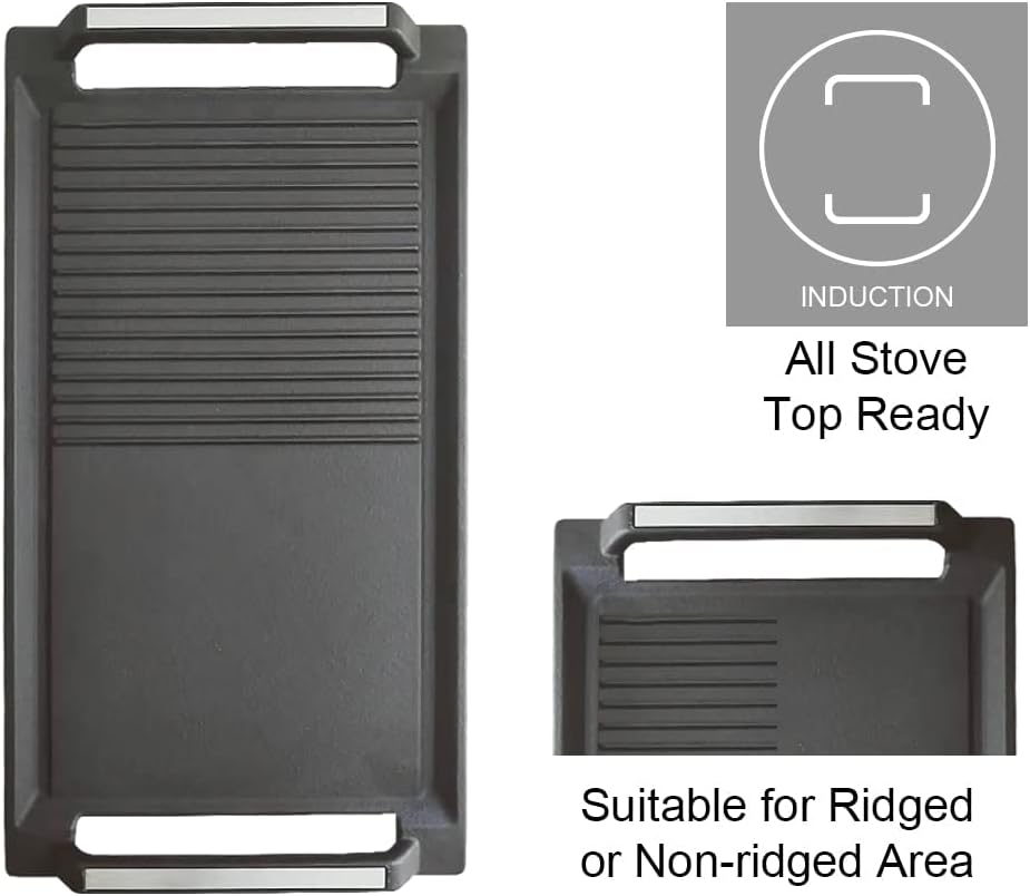 Cast Iron Griddle Pan with 2 Handles L822770