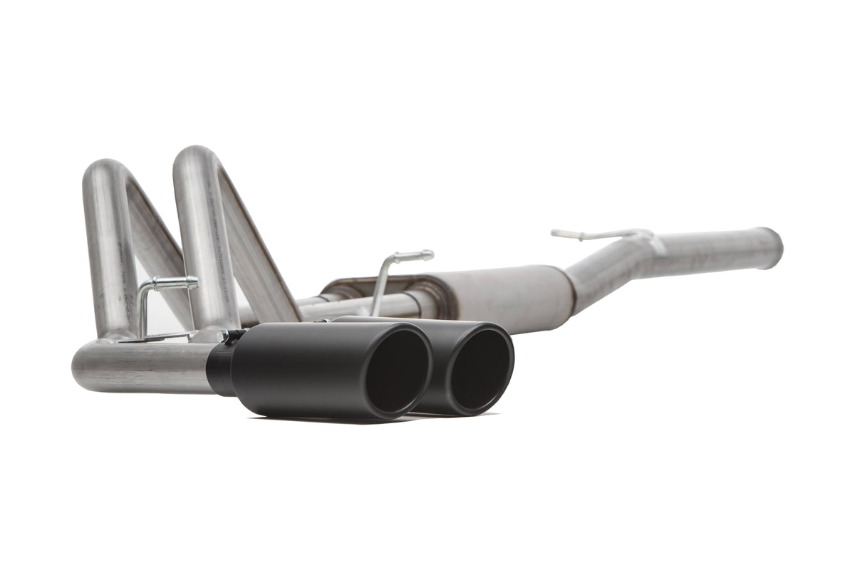 Black Cat-Back Dual Sport Exhaust System S250506