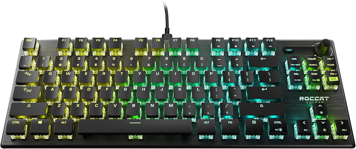 Black Low Profile Full Size PC Gaming Keyboard T6557
