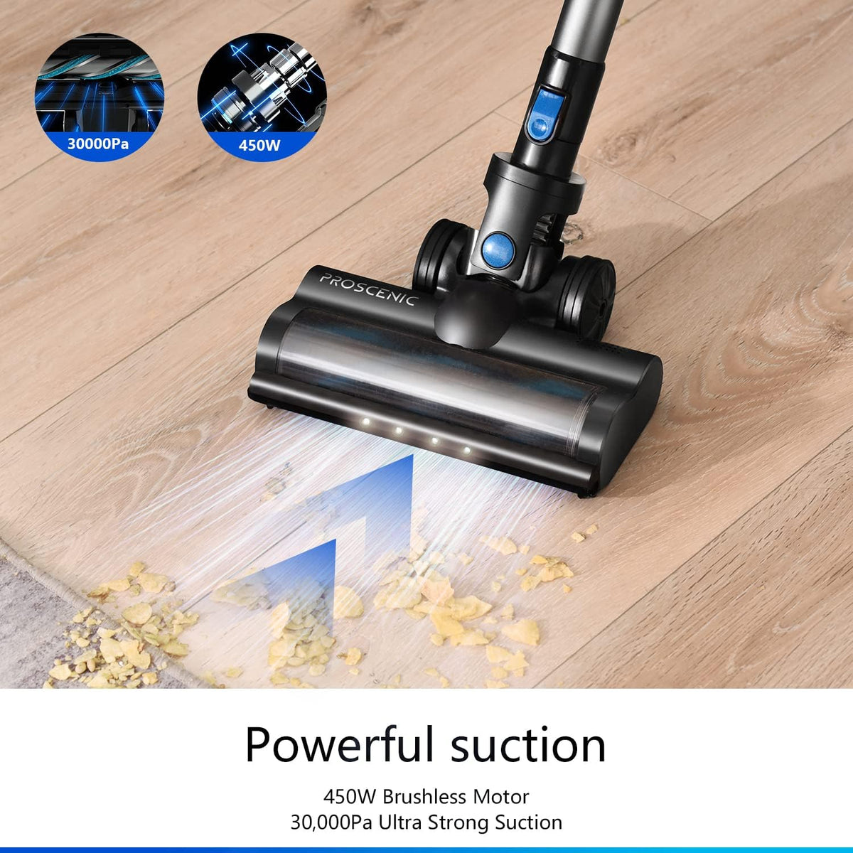 Smart Cordless Handheld Vacuum Cleaner F975660