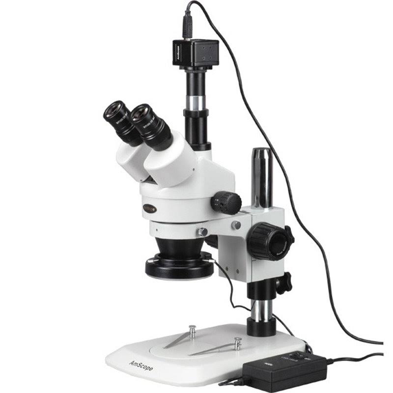 3.5X-45X Zoom Stereo Microscope with 144-LED and 1.3MP Digital Camera Q294728