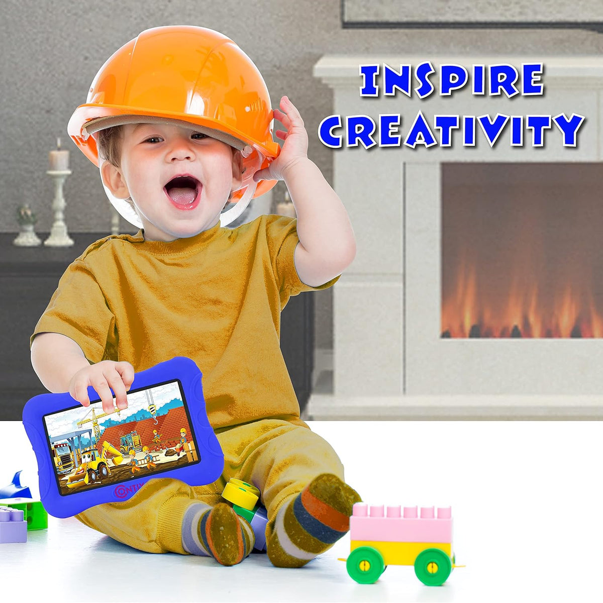7-inch Kids Tablet with Camera Parental Control 32GB WiFi 2 Pack T978