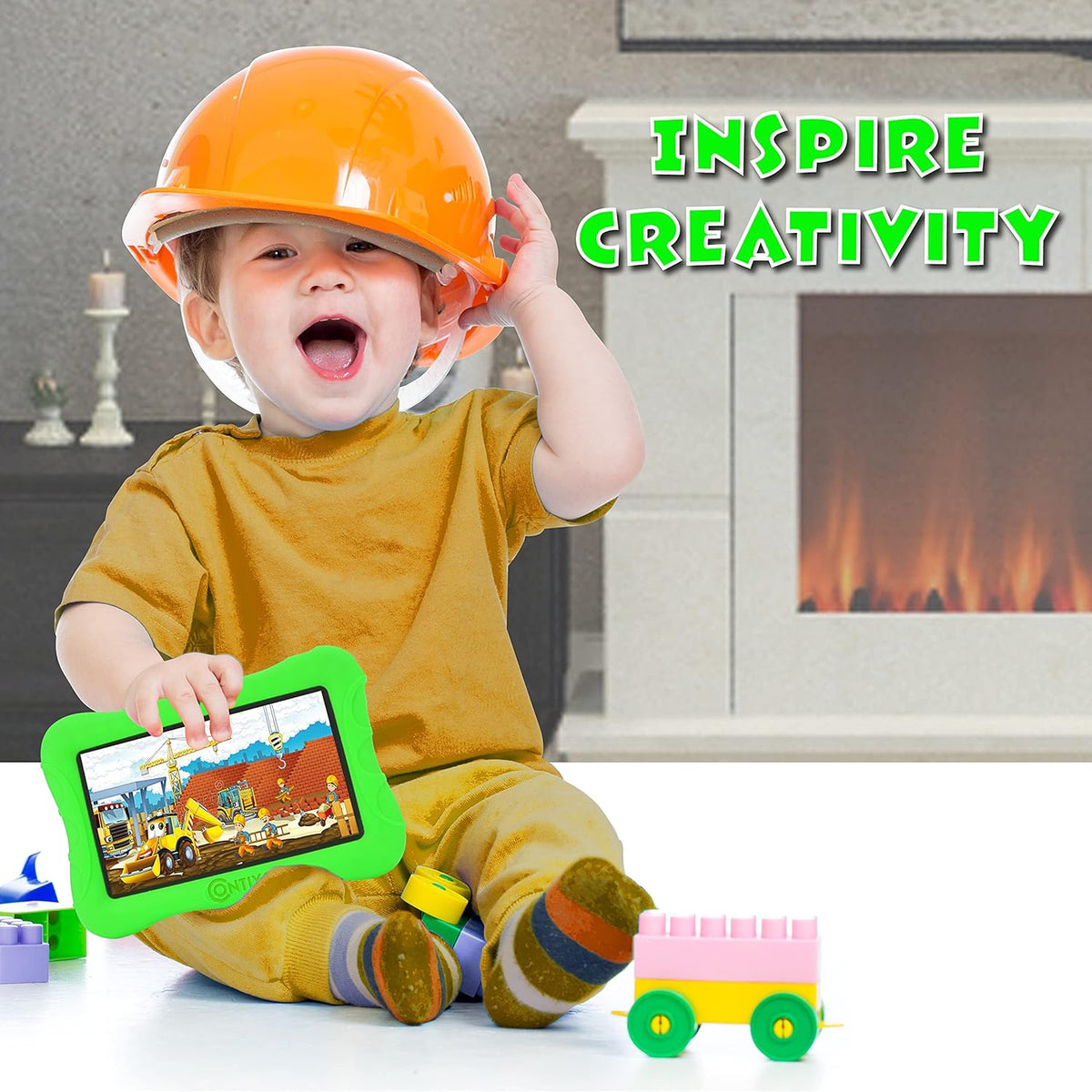 7-inch Kids Tablet with Camera Parental Control 32GB WiFi 2 Pack T978
