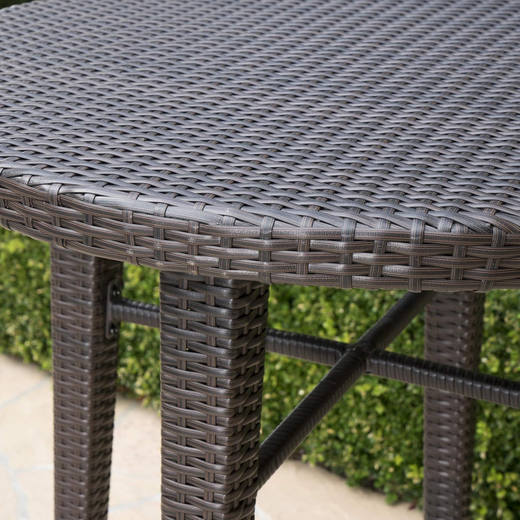 Round Wicker Bar Table R74437