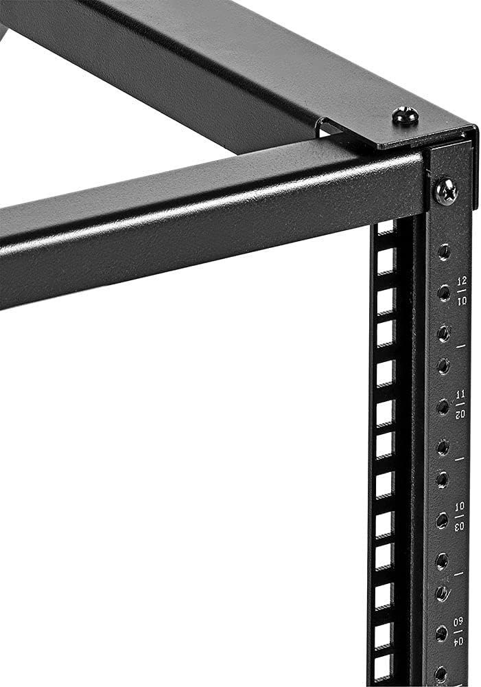9U Wall-Mount Open Frame Steel Network Equipment Rack E410