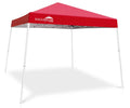 10x10 Slant Leg Pop-Up Canopy Red P55004