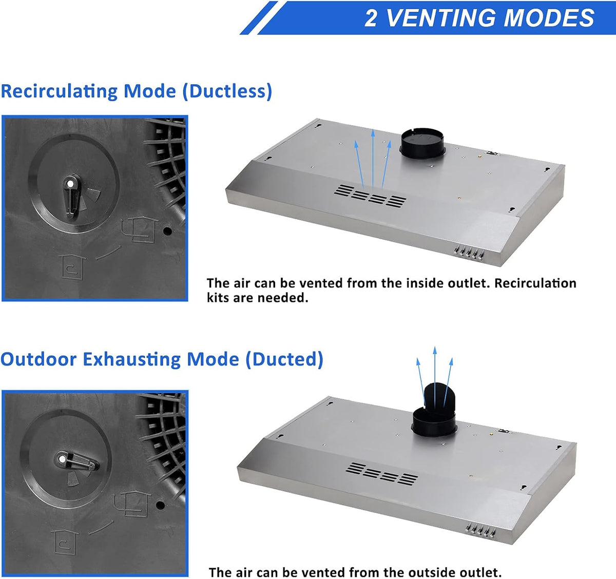 30 inch Under Cabinet Stainless Steel Range Hood G74067