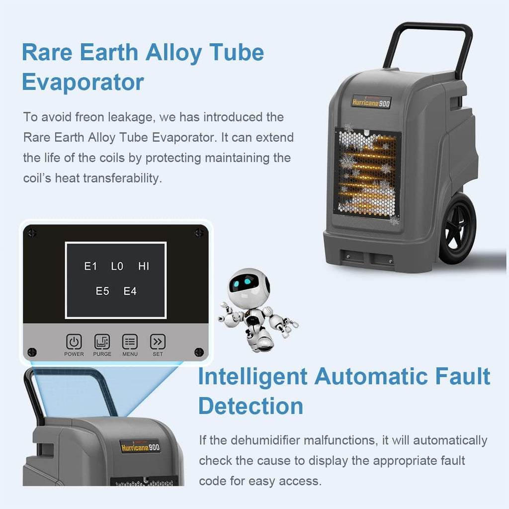 190 PPD Commercial and Industrial Dehumidifier with Pump L630980