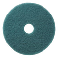 27x22 Aqua High Speed Propane Floor Burnishing Pads - Case of 5 I20738