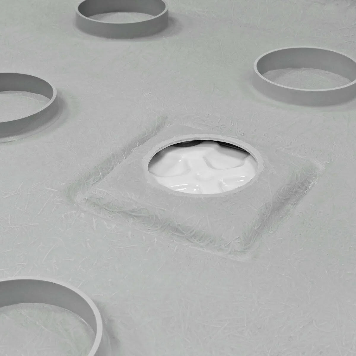 60 x 32 Single Threshold Shower Pan Base S2597