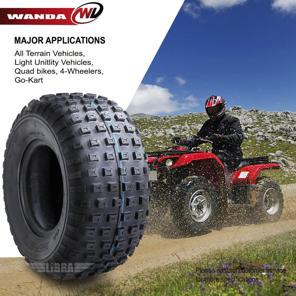 Set of 4 16x8-7 4PR ATV Tires V2264
