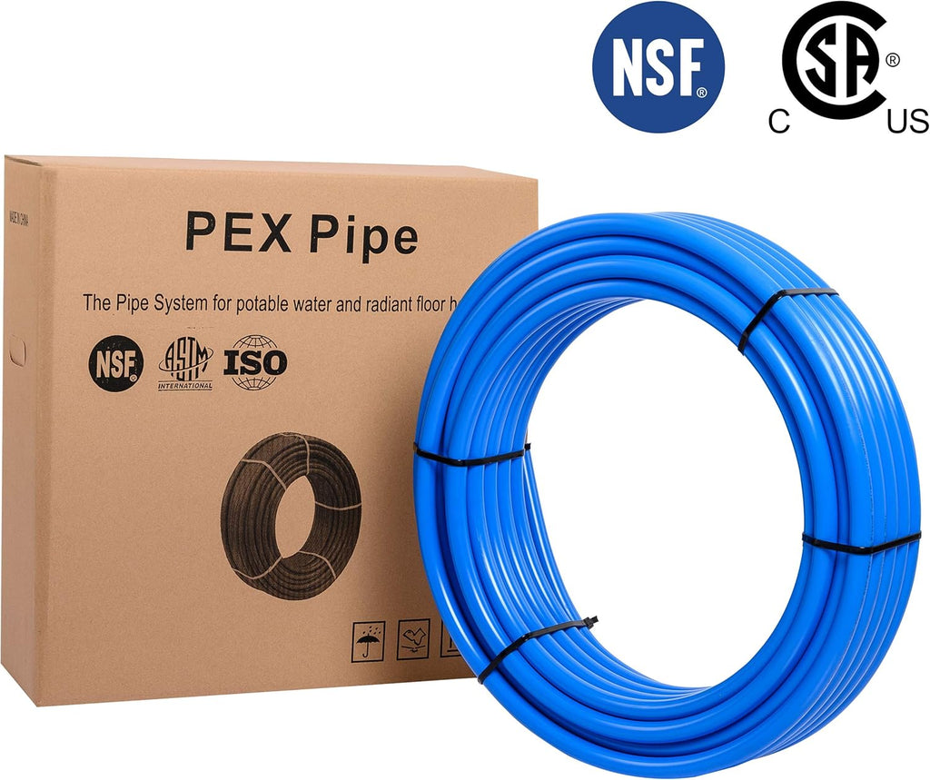 3/4 Inch 300 Ft Blue Pex Pipe/Tubing Q302