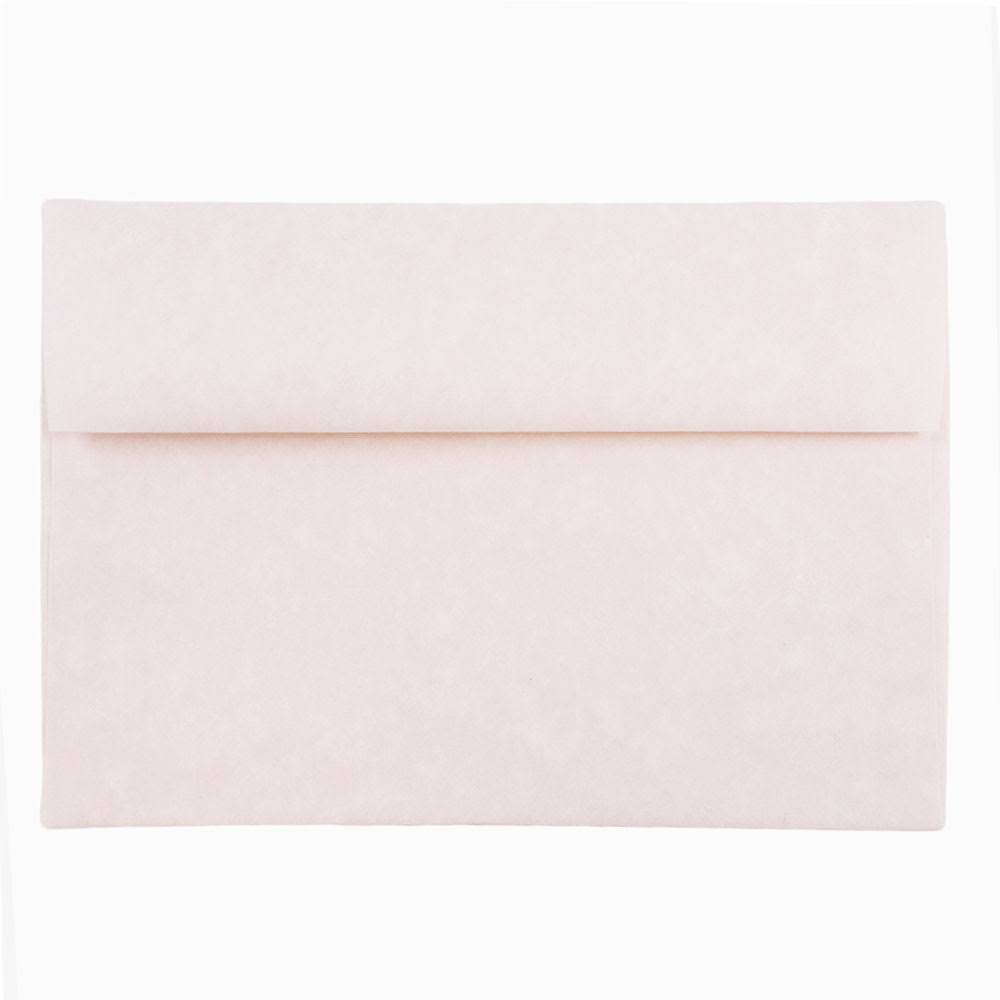 A8 Invitation Envelopes, 5.5 x 8.125, Parchment Pink Recycled J56066