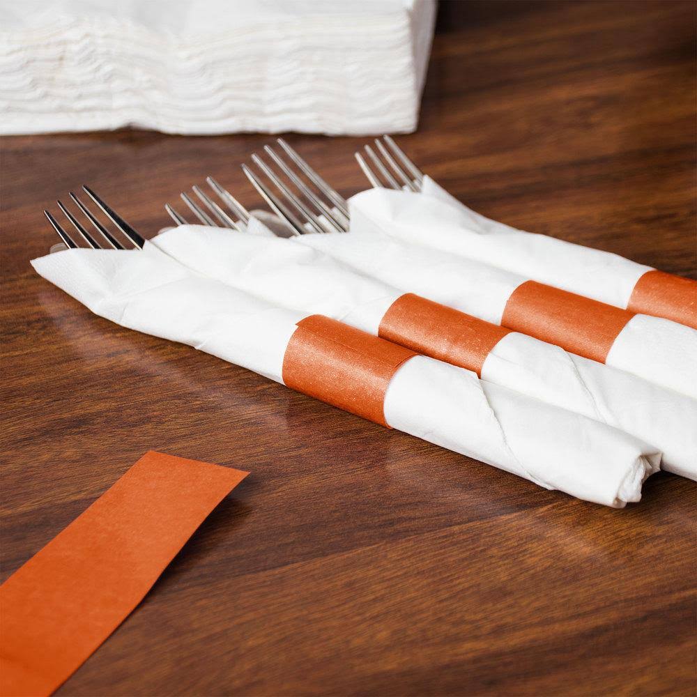 Paper Napkin Bands, Case of 20,000 P160785
