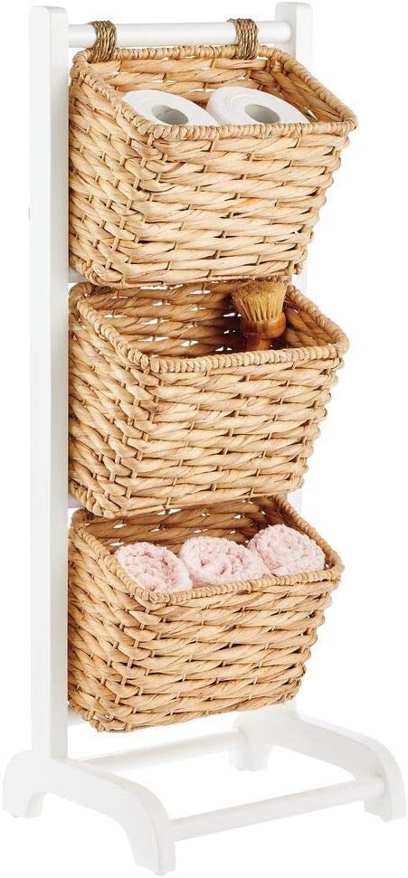 3 Tier Standing Storage Basket Stand J1220