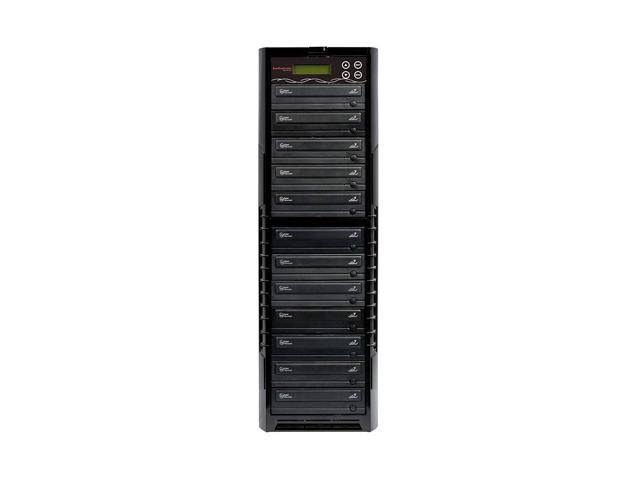 11 Target SATA DVD Duplicator with Built-In M-Disc Support Burner B456