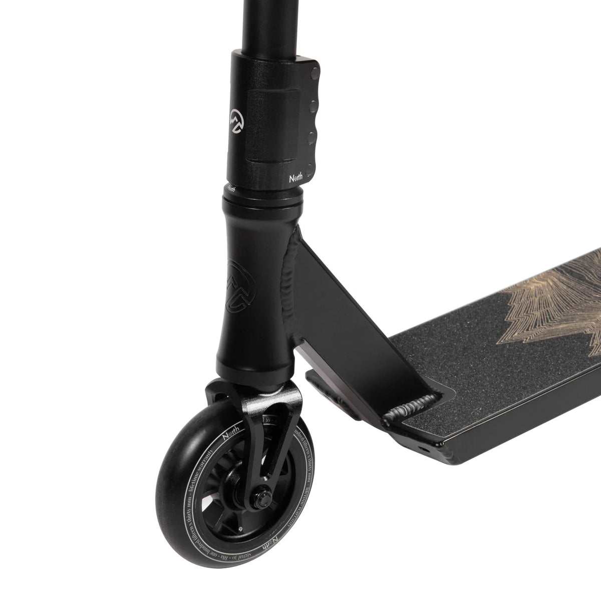 Black and Oil Slick Pro Scooter U2912