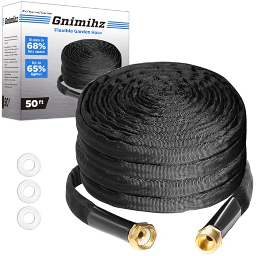 50ft TPE Garden Hose with Brass Fittings A48310