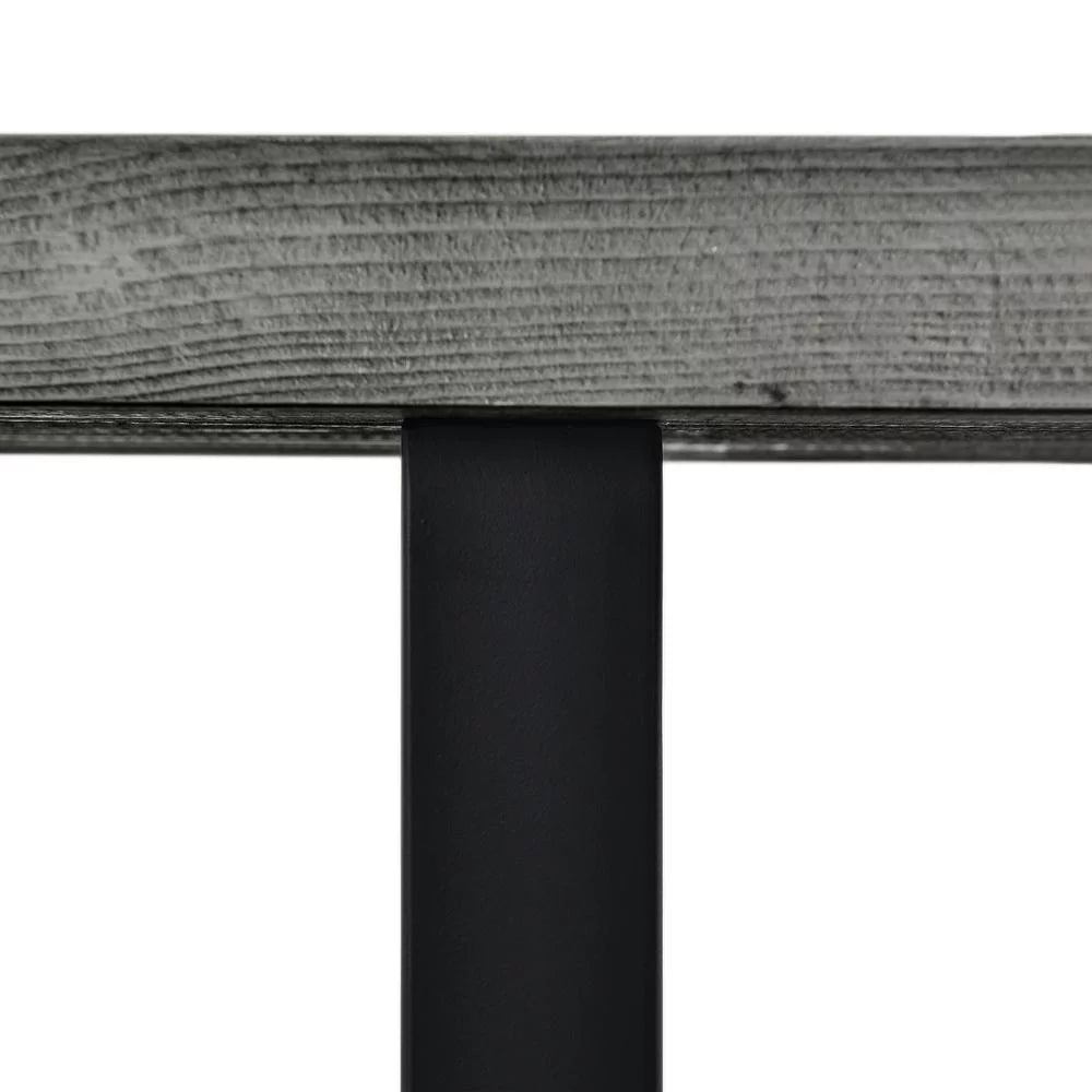 42" Metal and Reclaimed Wood Coffee Table A33240