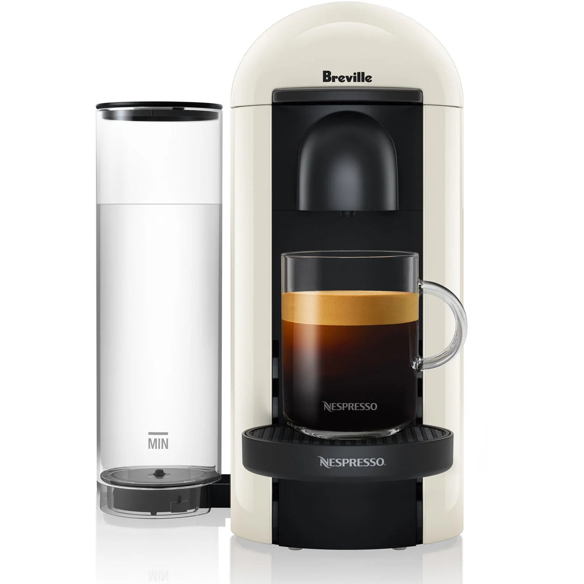 White Coffee and Espresso Maker with Milk Frother K586