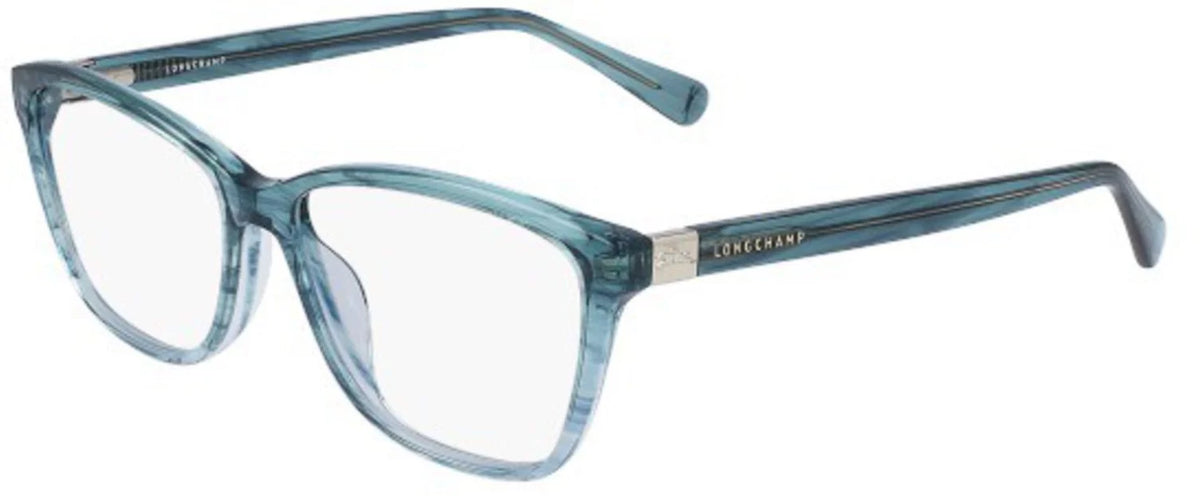 Striped Green Eyeglasses L645