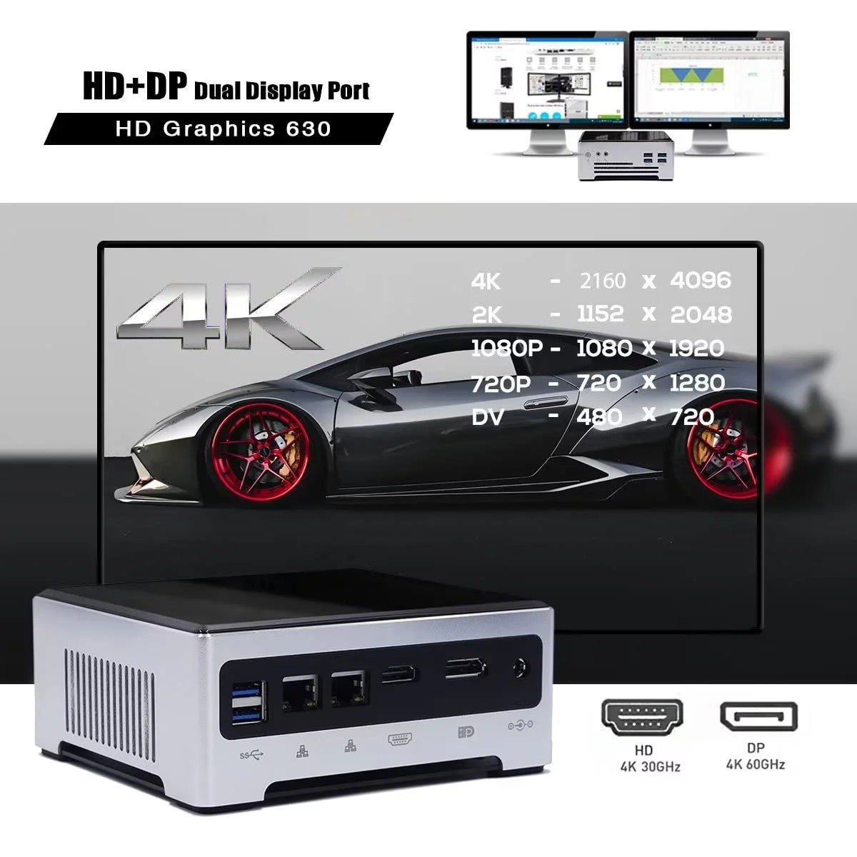 Mini PC Octa Core i9 16GB RAM 1TB SSD H110716