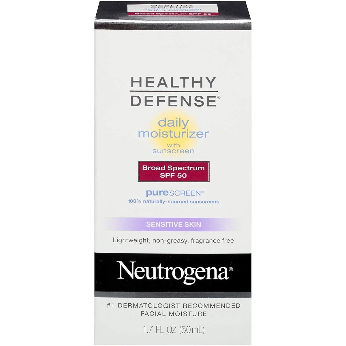 SPF 50 Mineral Sunscreen 1.7 Fl. Oz (Pack Of 2) J991240