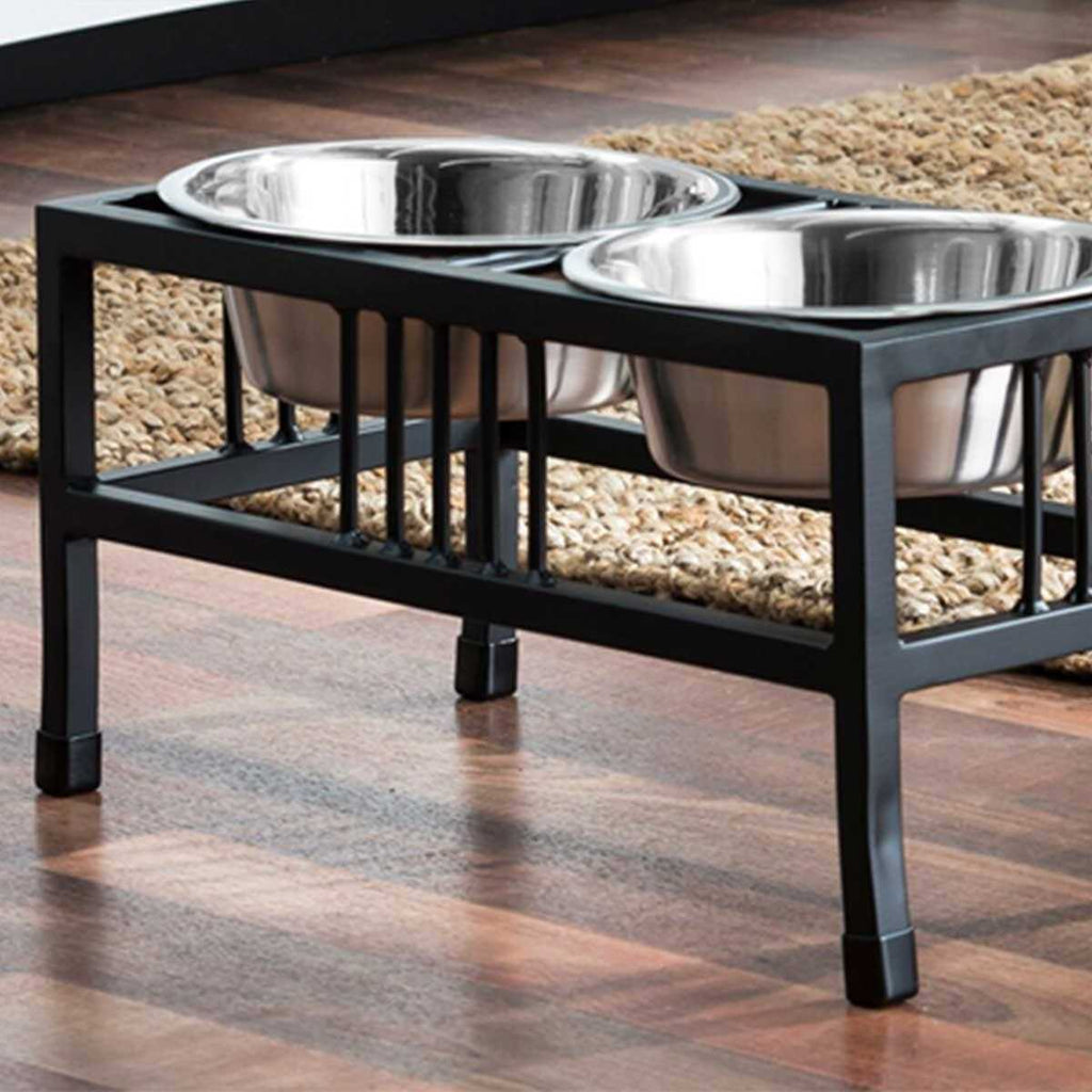 Double Raised Dog Bowl Q179