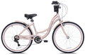 26 In. Rose Gold Women's Cruiser Bike Q17950