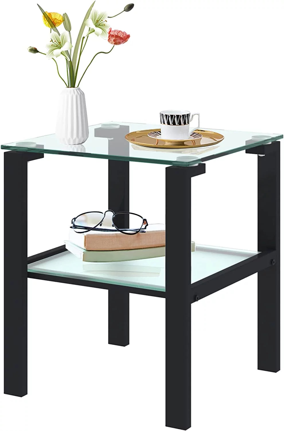 Glass Coffee Table End Table R8510
