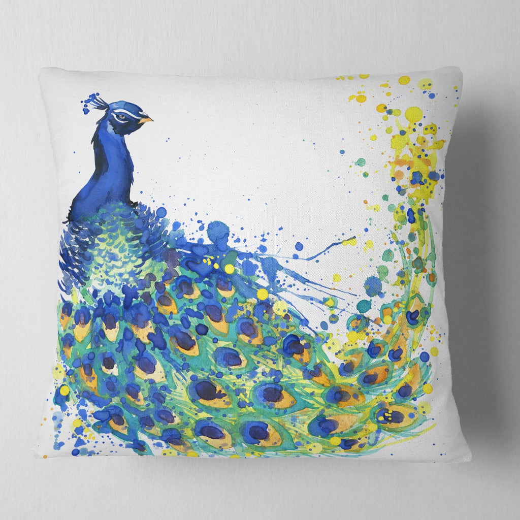 Contemporary Animal Throw Pillow 18x18 H2213