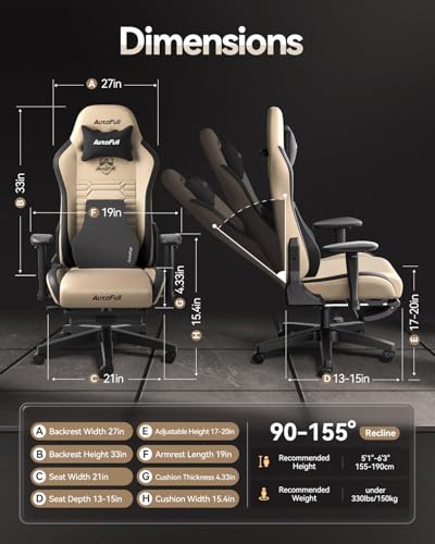 Purple PU Leather Gaming Chair with Footrest S40787