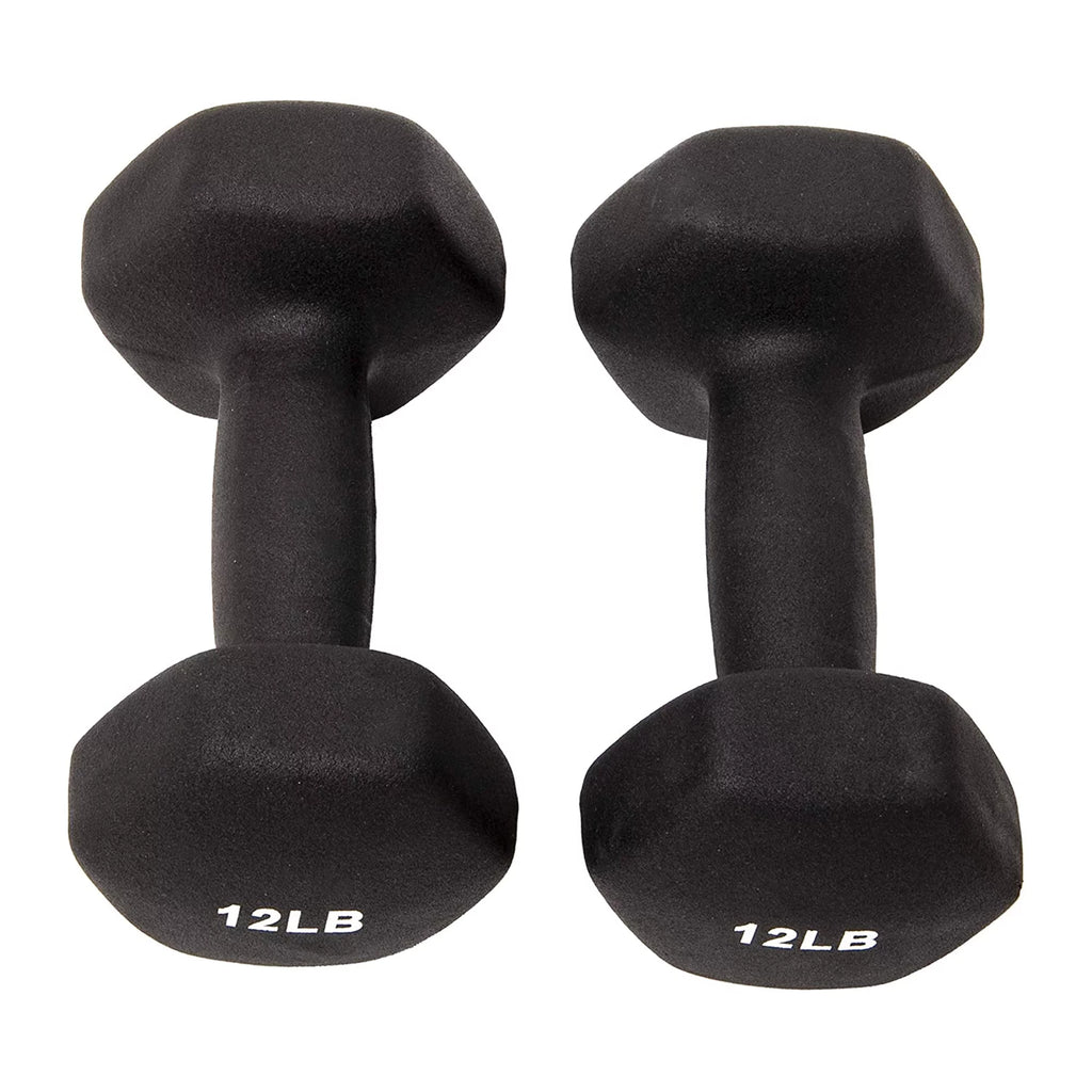 Neoprene Coated 3 Pairs Dumbbell Weight with Stand L90964