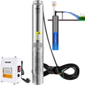 1.5HP 115V 37GPM 276ft Head 4 inch Stainless Steel Deep Well Submersible Pump M983