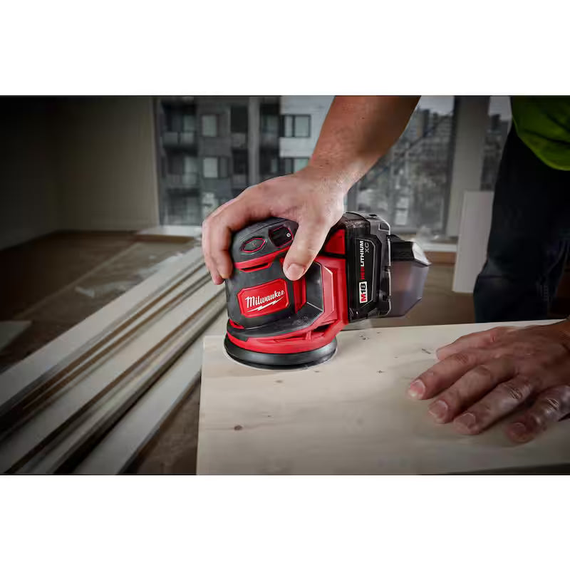 18V Cordless 5 in. Random Orbit Sander with 2.0 Ah Battery F283