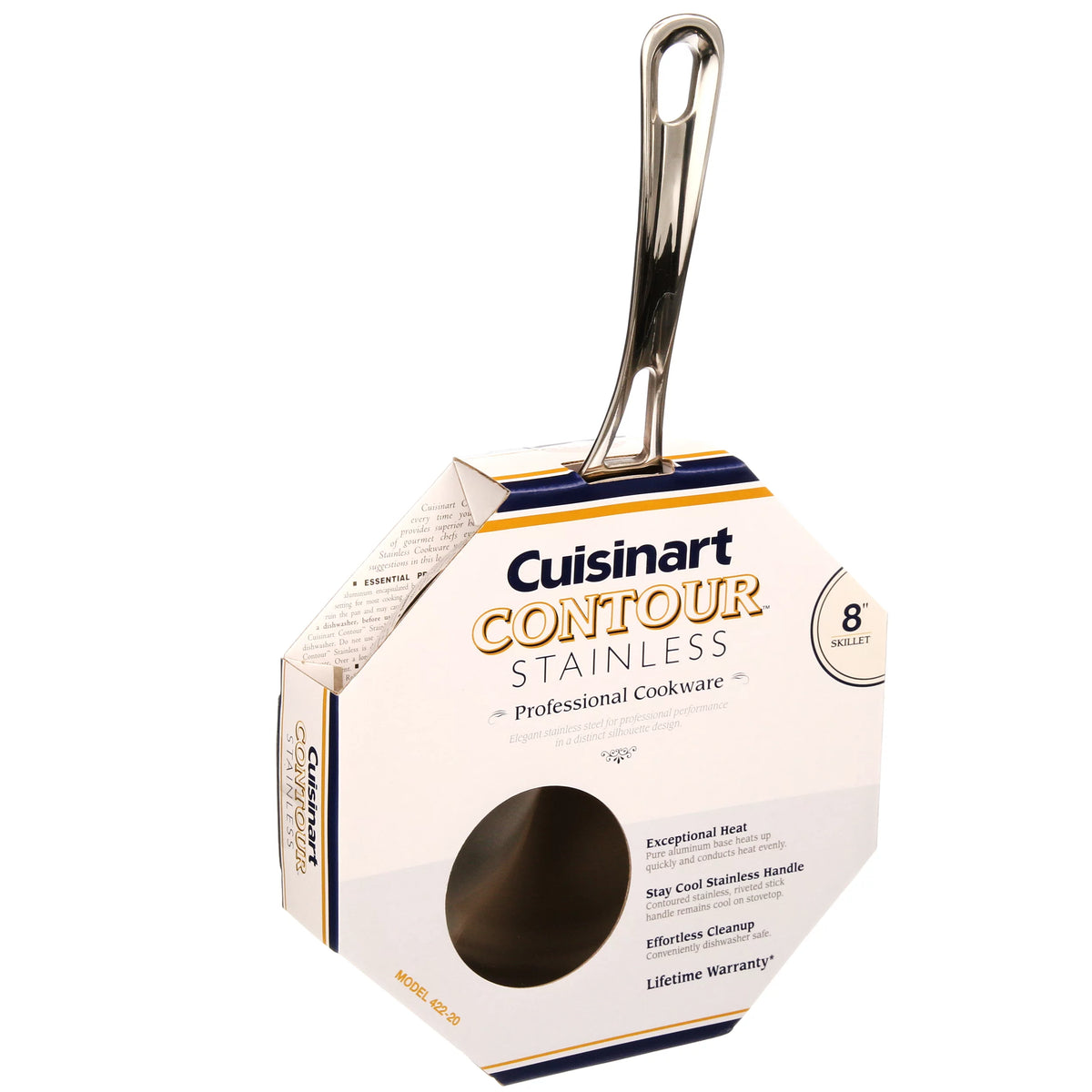 Stainless Steel 8" Open Skillet U71490