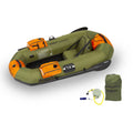 Green Frameless Inflatable Fishing Kayak Y629